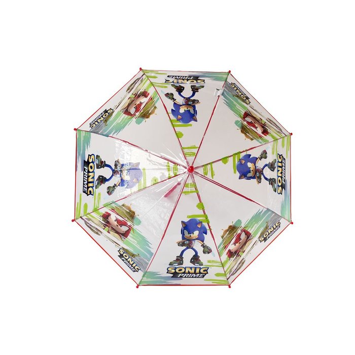 PARAGUAS MANUAL INFANTIL 48 CM TRANSPARENTE SONIC | CYP | 1 UNIDAD | 8426842103624