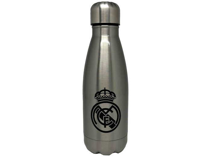 Botella Acero Real Madrid 550ml Color Plateada