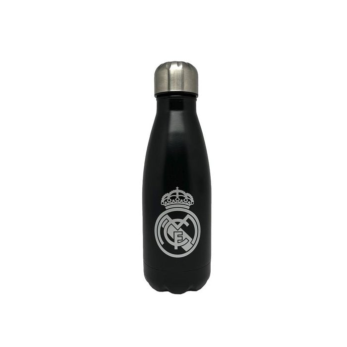 BOTELLA REAL MADRID NEGRA DE ACERO 550 ML | CYP | 1 UNIDAD | 8426842104423 Imagen principal del producto