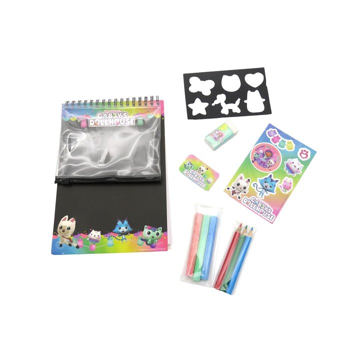 SET DE PAPELERIA GABBY CUADERNO PIZARRA MAS ACCESORIOS | CYP | 1 UNIDAD | 8426842107646 Imagen principal del producto