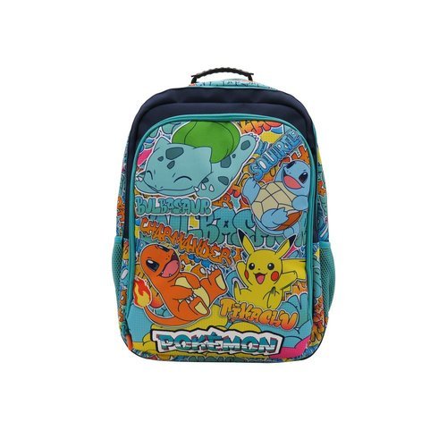 MOCHILA JUVENIL ESCOLAR POKEMON ADAPTABLE URBAN COLORS 42CM | CYP Imagen principal del producto