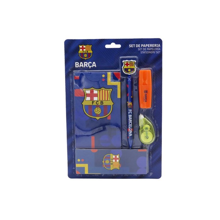 Set de Papelería con Bloc de Notas FC Barcelona CYP
