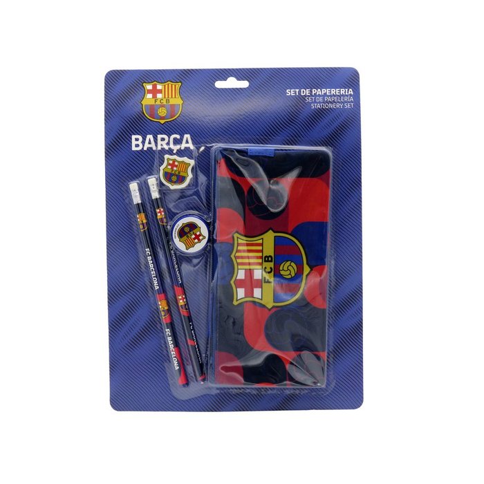 Set de Papelería Portatodo Triple FC Barcelona CYP Imagen principal del producto