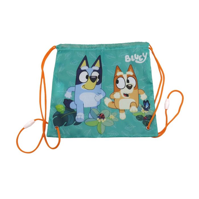 MOCHILA SACO DE 25 CM - LEAVES COLLECTION BLUEY | CYP Imagen principal del producto