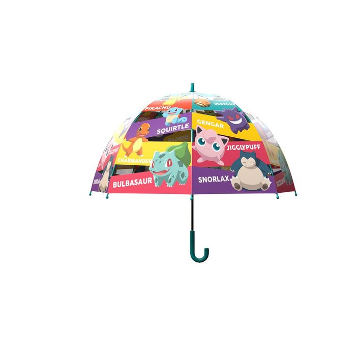 PARAGUAS MANUAL INFANTIL TRANSARENTE BURBUJA 48CM POKEMON | CYP | 1 UNIDAD | 8426842111155 Imagen principal del producto
