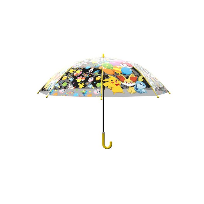 PARAGUAS MANUAL INFANTIL 48CM TRANSPARENTE POKEMON | CYP | 1 UNIDAD | 8426842111179