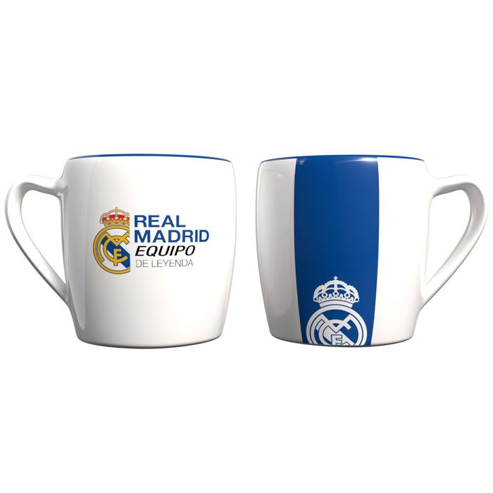 TAZA BLANCA BICOLOR CAJA REAL MADRID | CYP | 1 UNIDAD | 8426842112046