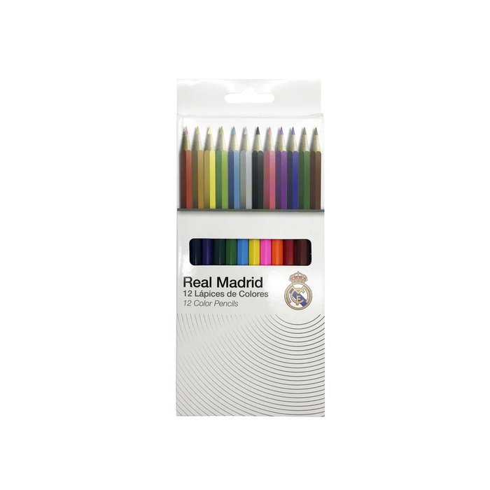 12 Lápices de Colores Real Madrid CYP Pack 12 Imagen principal del producto