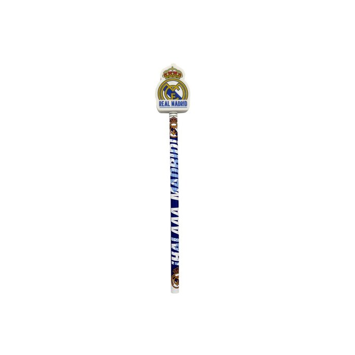 LAPIZ CON GOMA DECORADA REAL MADRID Imagen principal del producto