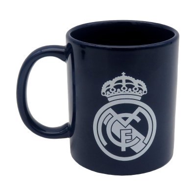 TAZA CERAMICA AZUL CON ESCUDO BLANCO EN CAJA REAL MADRID | CYP | 1 UNIDAD | 8426842114163 Imagen principal del producto