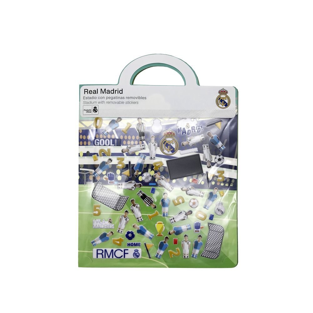 Libro de Pegatinas Estadio 3D Reutilizables Real Madrid CYP