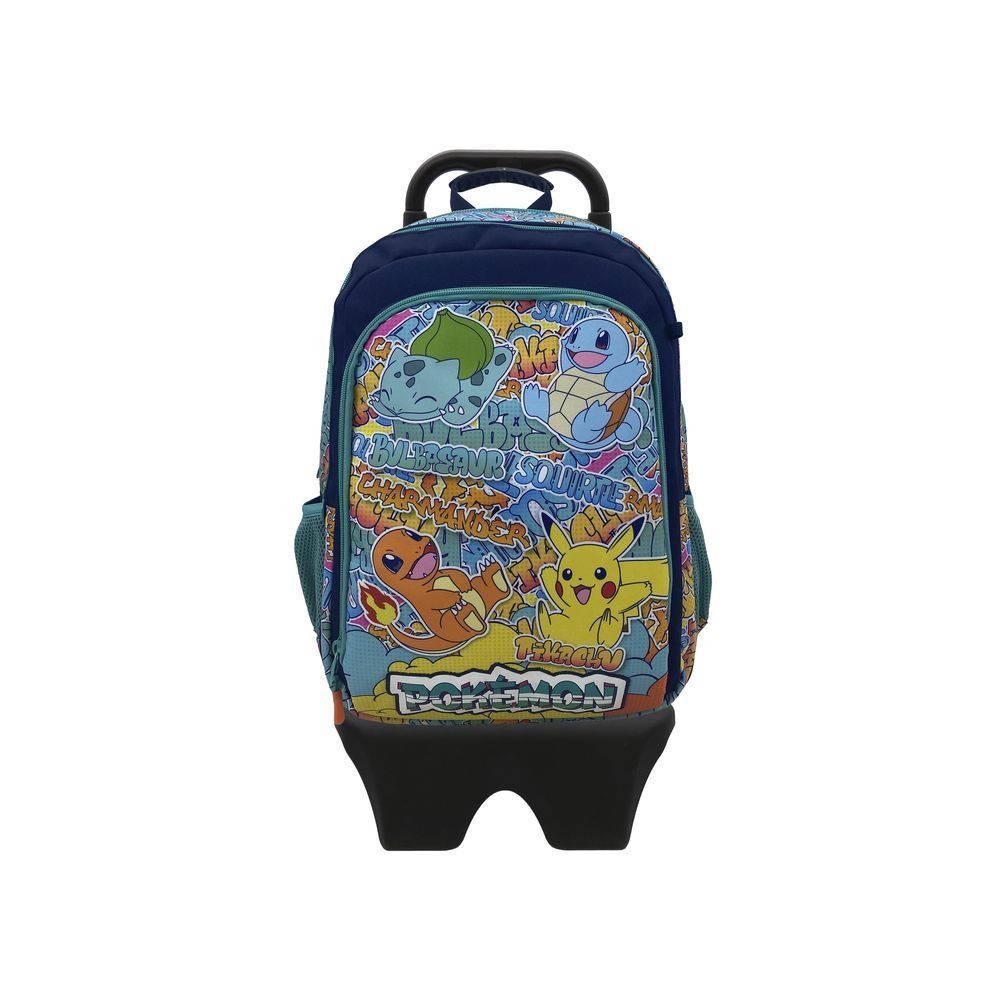 MOCHILA 43 CM CON TROLLEY EXTRAIBLE URBAN COLORS POKEMON | CYP