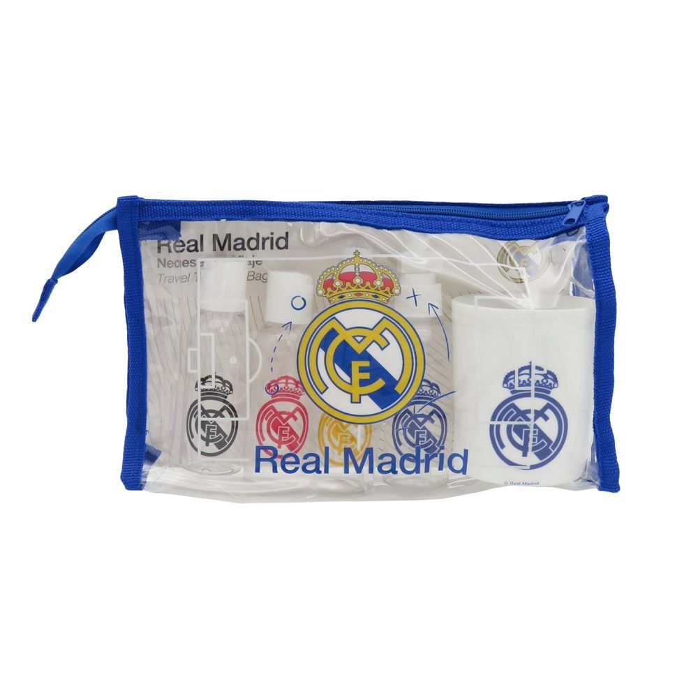 Neceser de Viaje Transparente con Recipientes Real Madrid CYP