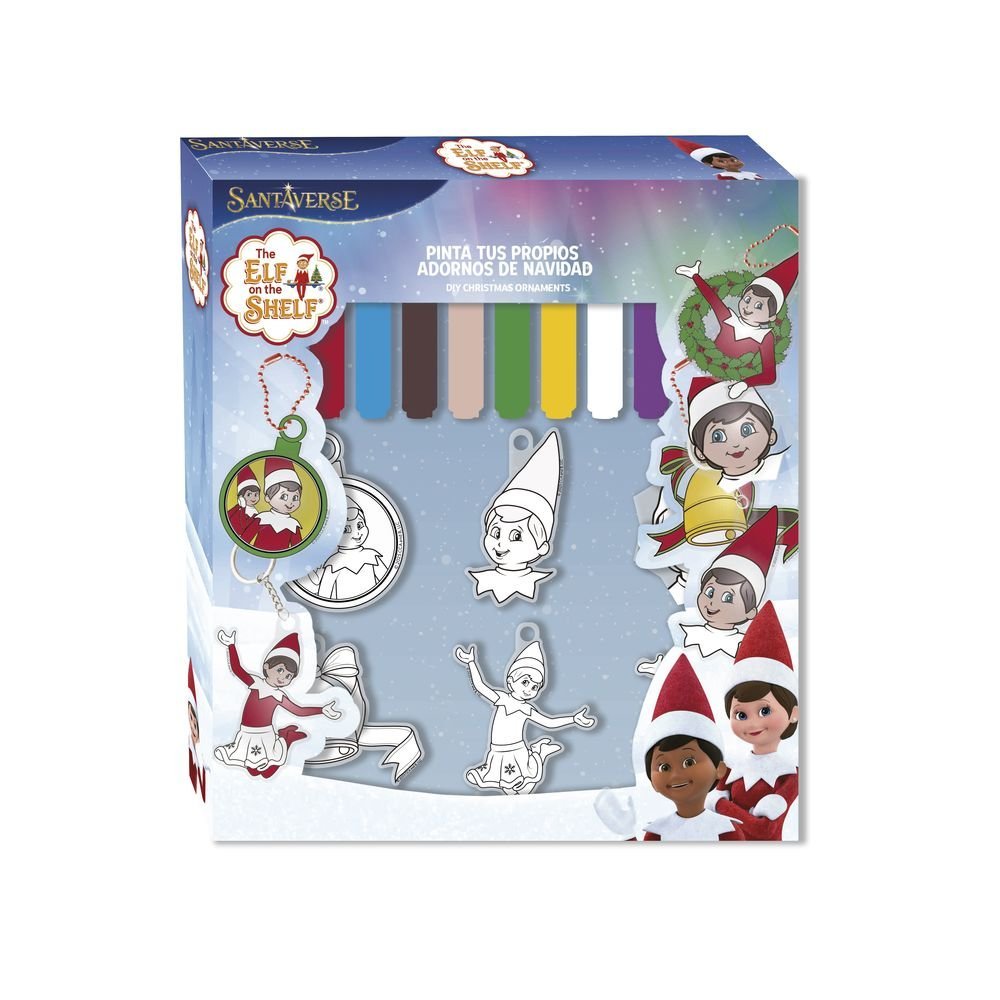 Set para Pintar Adornos Navideños The Elf on the Shelf CYP Imagen principal del producto