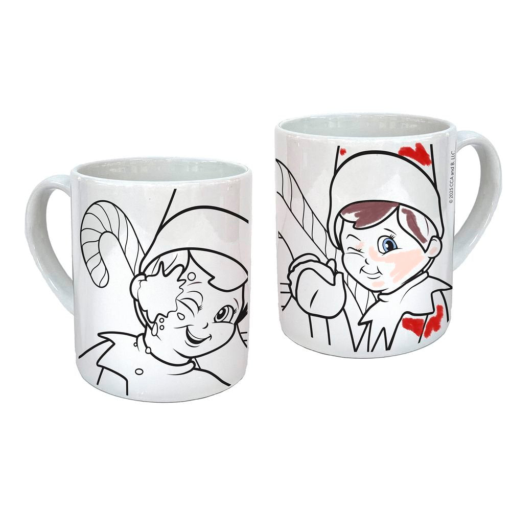 TAZA DE CERAMICA PARA PINTAR THE ELF ON THE SHELF | CYP | 1 UNIDAD | 8426842170213
