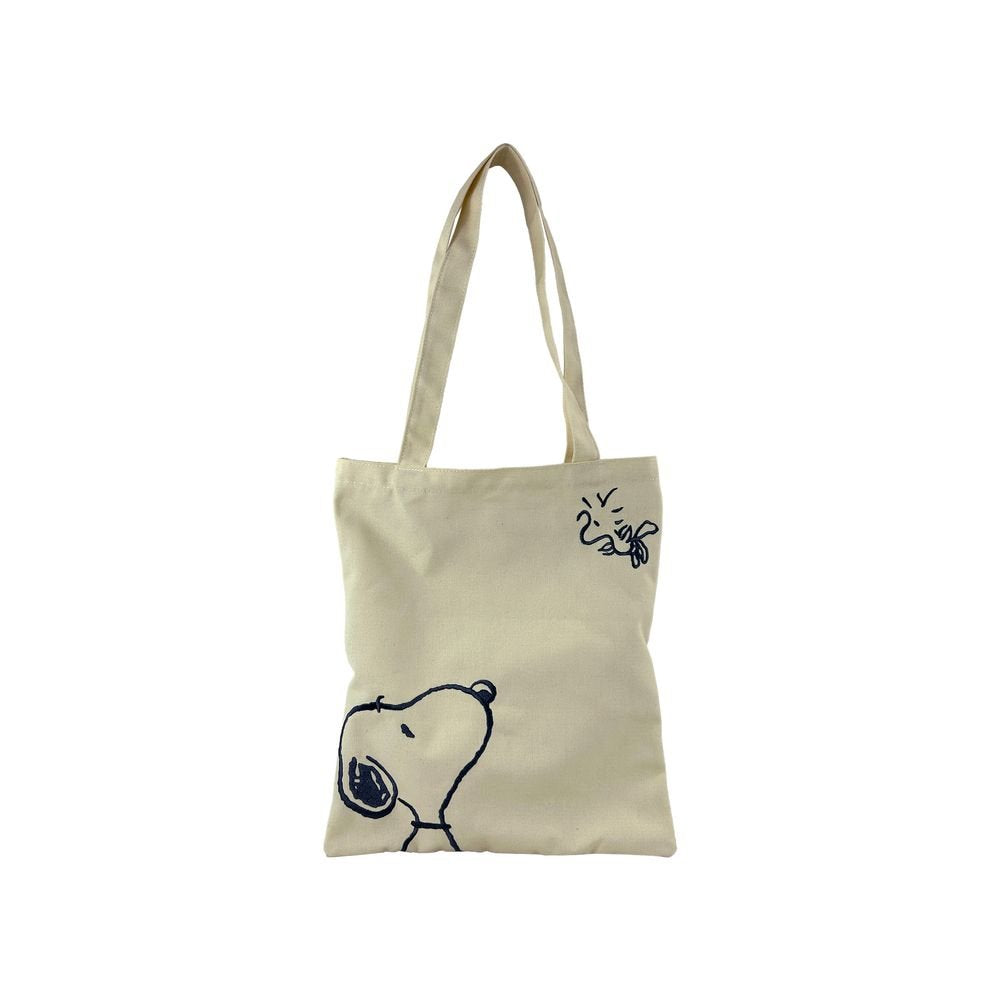 Bolsa de Tela con Bolsillo Comic Snoopy CYP