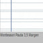 RECAMBIO 4º 100H 4 TALADROS PAUTA 3,5MM MONTESSORI | 1 UNIDADES | (ESCOLOFI)
