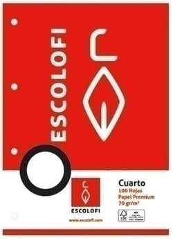 Recambio Taladros 100H 70g Pauta Montessori EscoLofi
