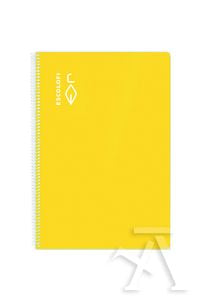 Bloc espiral milimetrado amarillo Escofofi pack 5