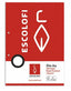 Recambio A4 500H 70G Pauta Montessori ESCOLOFI