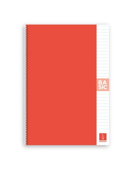 Bloc A4 80 Hojas 80 g Horizontal Coral Papelería del Paseo