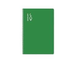 Bloc Espiral Estándar Liso 50H 90g | Escolofi | Cartón | Formato Estándar | Pack 5 Unidades