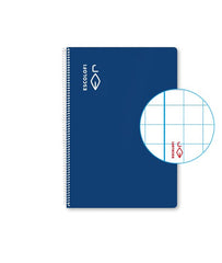 Bloc Espiral Estándar Liso 50H 90g | Escolofi | Cartón | Formato Estándar | Pack 5 Unidades