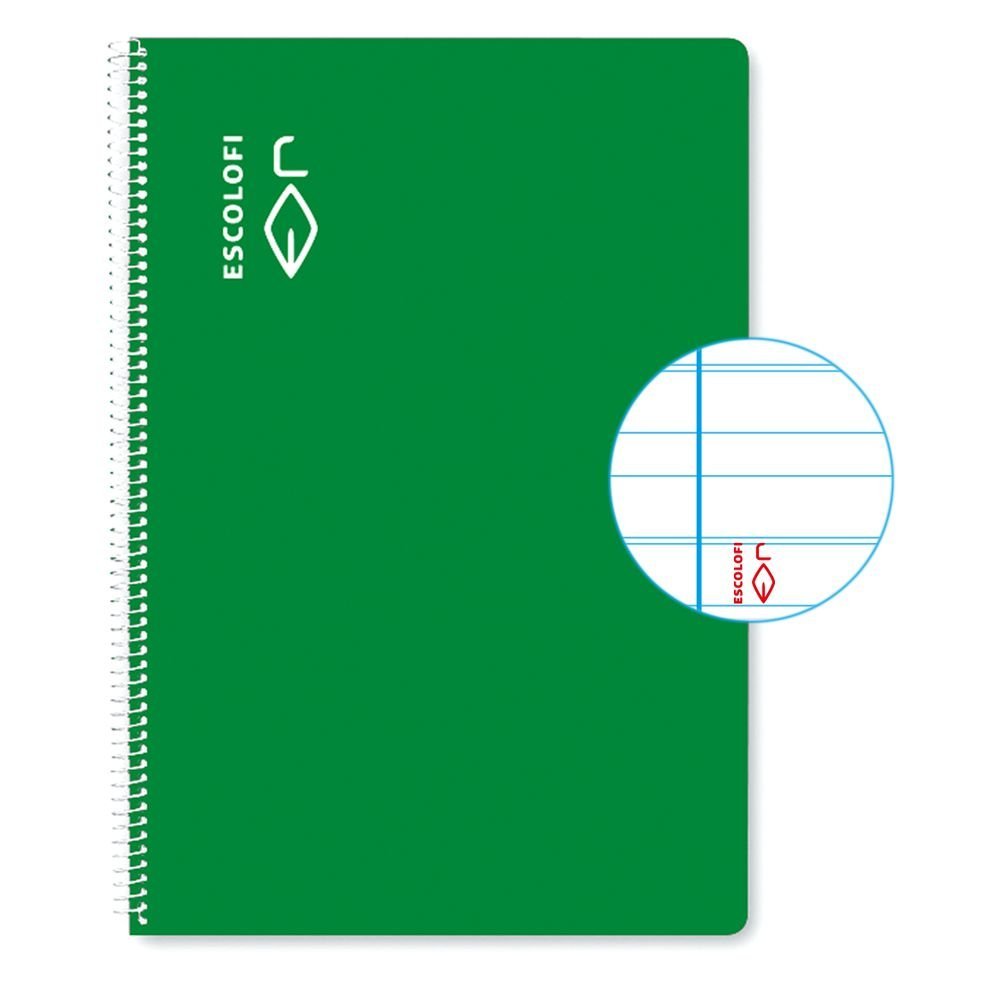 Bloc A4 40 hojas Montessori pauta 5 Escolofi (pack 5)