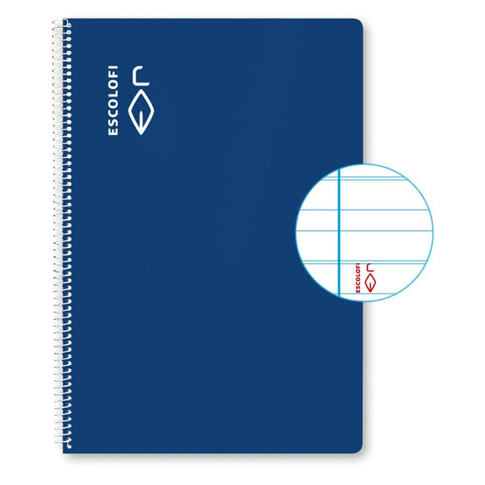Bloc A4 40 hojas Montessori pauta 5 Escolofi, pack 5