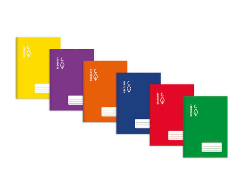 Bloc Espiral Estándar Liso 32H 90g | Escolofi | Cartón | Formato Estándar | Pack 10 Unidades