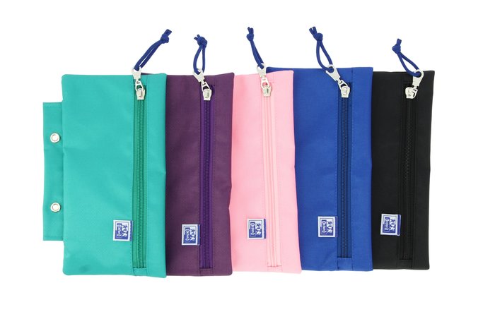 Paq/5 portatodo plano 22x13 cm compatible con carpeta europeanbinder colores surtidos