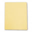 SUBCARPETA FOLIO 180GR AMARILLO PASTEL | 50 UNIDADES | (GIO)