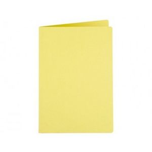 SUBCARPETA FOLIO ELBA 185GR AMARILLO | 50 UNIDADES | (GIO)
