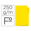 SUBCARPETA Fº ELBA 250GR AMARILLO PESTAÑA IZQUIERDA | 150 UNIDADES | (GIO)