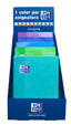 Exp 25 Recambio Cuadrícula 5x5 Colores Fríos Oxford 80H Pack 25