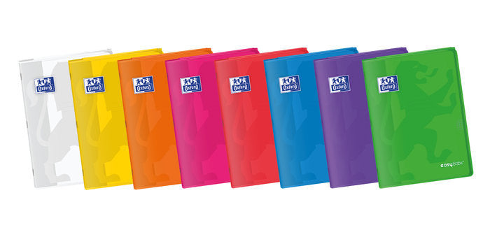 Bloc Espiral Estándar Liso 48H 90g | Oxford | Cartón | Formato Estándar | Pack 10 Unidades