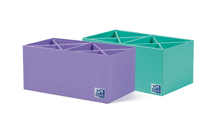 Organizador Portabolis en Cruz 2x4 Compartimentos Surtido Oxford Imagen principal del producto