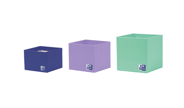 Organizador portapolis 3 cubiletes apilables Oxford Cuadernos Imagen principal del producto