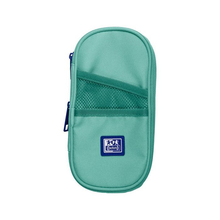 Estuche expandible b-max 22,5x11,5x2-6cm color verde safari