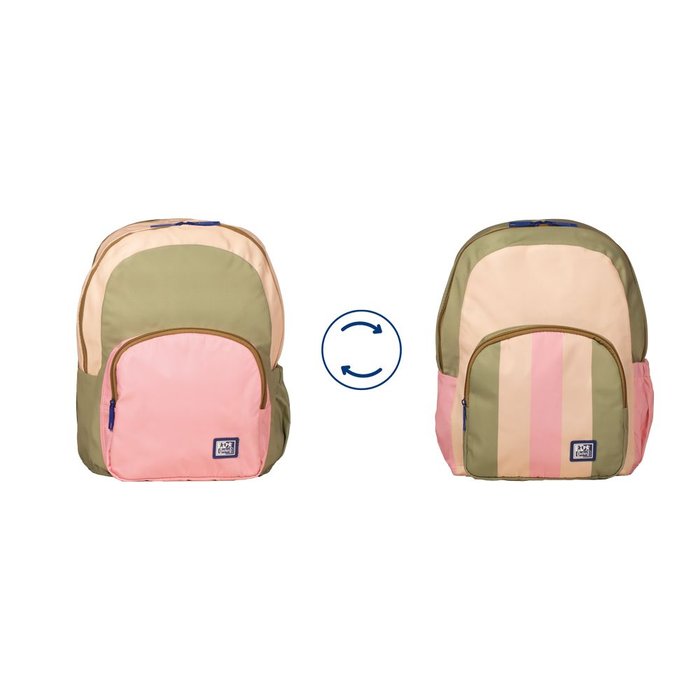MOCHILA REVERSIBLE SAFARI ROSE | OXFORD