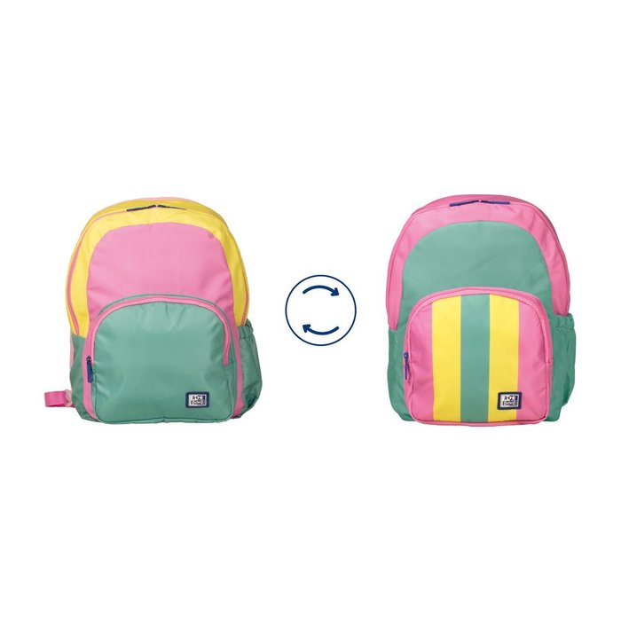 MOCHILA REVERSIBLE BUBBLEGUM | OXFORD