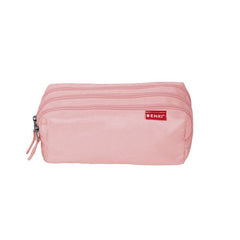 PORTATODO ENRI 3 CREMALLERAS ROSA | ENRI TEXTIL