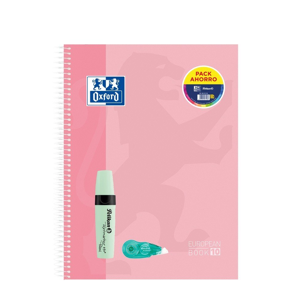 Bloc A4 Europeanbook10 5x5+corrector+marcador Pastel Oxford Imagen principal del producto