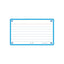Ficha Revision Flashcard 2,0 A7 Rayada Turquesa Oxford 30U