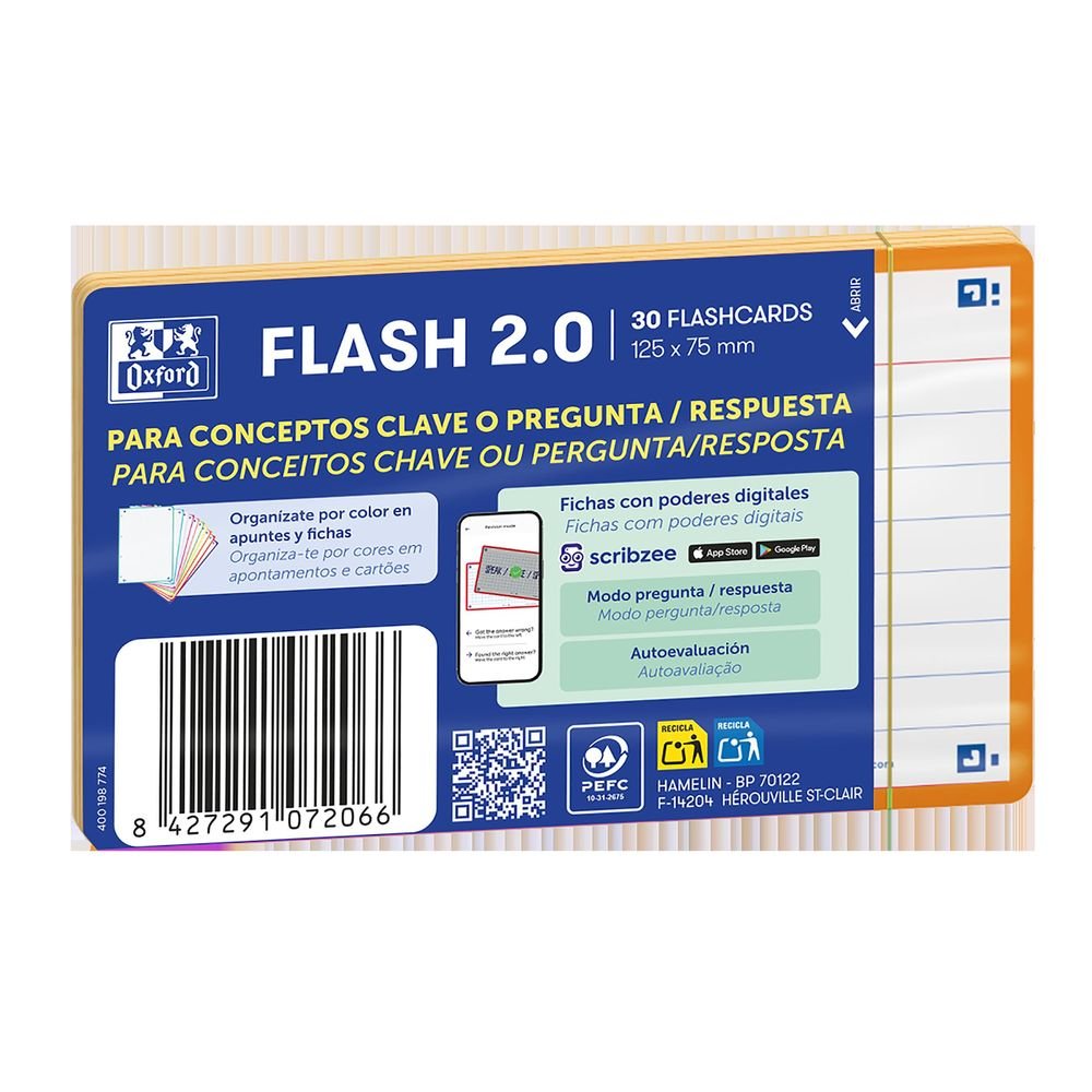 Bloc Espiral Estándar Liso 90g | Oxford | Cartón | Formato Estándar | Pack 1 Unidades