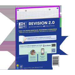 Bloc Espiral Estándar Liso 90g | Oxford | Cartón | Formato Estándar | Pack 1 Unidades