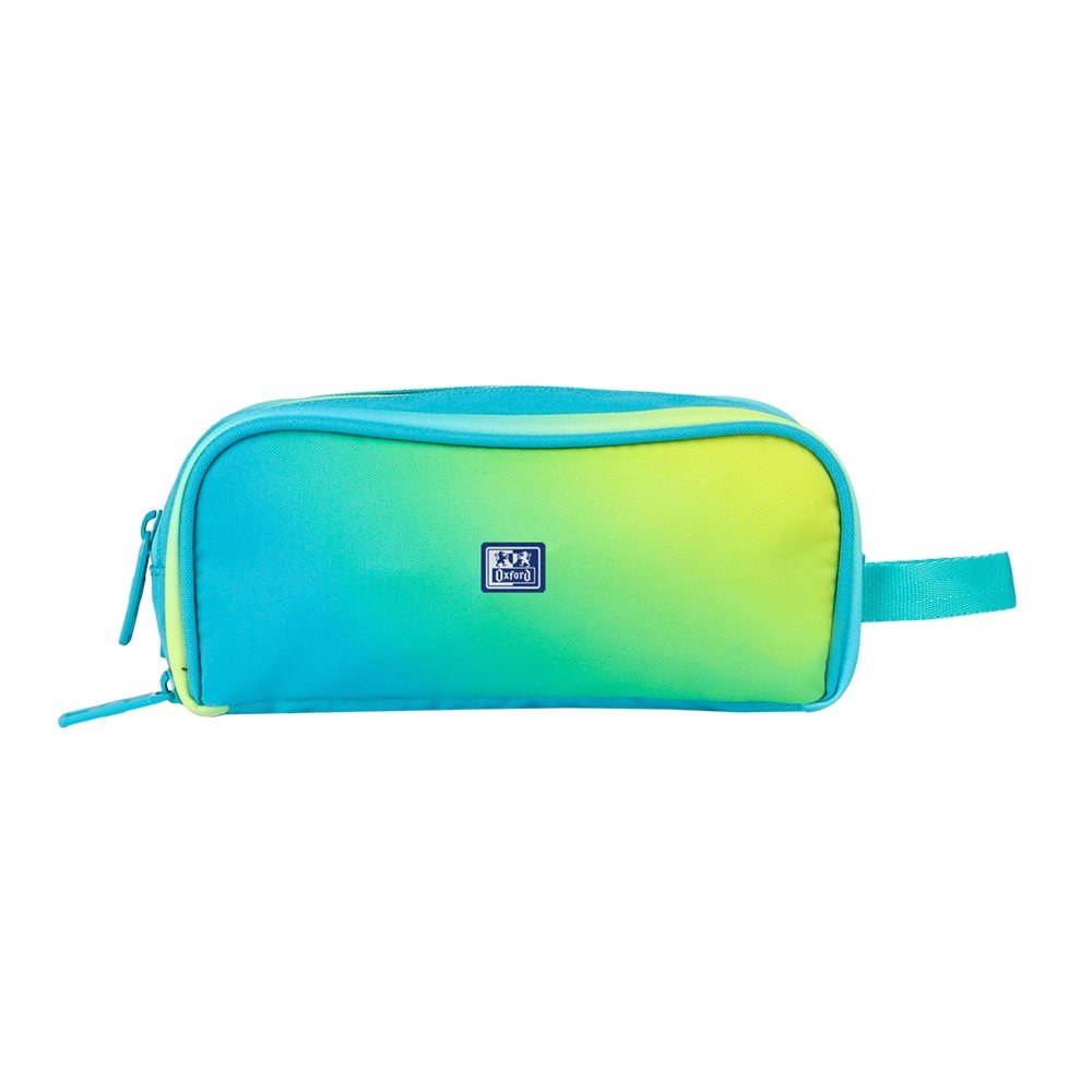 Portatodo triple gradient electric lime Oxford Imagen principal del producto