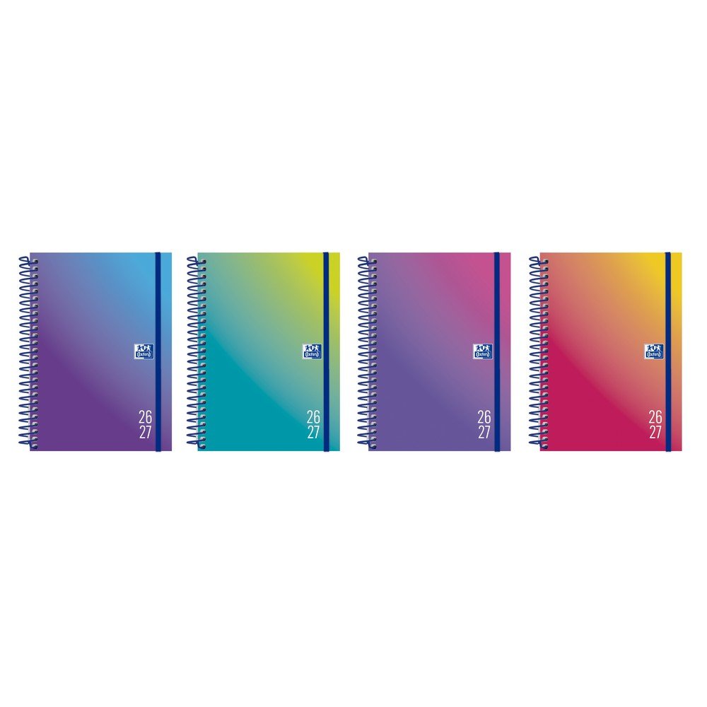 Agenda Escolar 26-27 Gradient 4 Semana Vista Oxford Agendas Imagen principal del producto