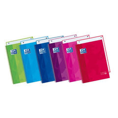 Bloc Espiral Estándar Liso 80H 90g | Oxford | Cartón | Formato Estándar | Pack 1 Unidades
