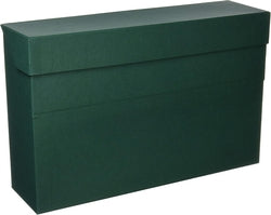 Caja de Transferencias Elba color verde para archivo